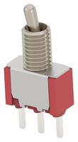 ALCOSWITCH - TE CONNECTIVITY DMTS1T1B4TPVS05 Toggle Switch, On-None-On, SPDT, Non Illuminated, DMT Series, Panel, Through Hole, 5 A