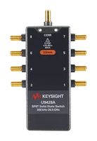 KEYSIGHT TECHNOLOGIES U9428A/-002/-202/-302 Solid State Switch, SP8T, 3.5mm Connector, 13.2 dB Insertion Loss, 50 dB Isolation, 26.5 GHz