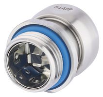 LAPP APAC 53806722 Cable Gland, M16 x 1.5, 6 mm, 10 mm, Stainless Steel, Metallic