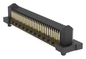 AMPHENOL COMMUNICATIONS SOLUTIONS 10193010-0601400LF Mezzanine Connector, Header, 0.8 mm, 2 Rows, 60 Contacts, Surface Mount Straight, Copper Alloy