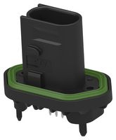 TE CONNECTIVITY 1-2430011-1 Automotive Connector, Heavy Duty Sealed Connector Series, Straight Header, 4 Contacts, PCB Pin