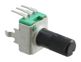 TT ELECTRONICS P090S-14T20BR10K Rotary Potentiometer, 10 kohm, 1 Turns, Linear, 30 mW, ± 20%, P090 Series