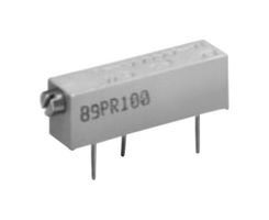 TT ELECTRONICS 89PR5KLF Trimmer, Multi Turn, Cermet, Side Adjust, 5 kohm, Through Hole, 20 Turns