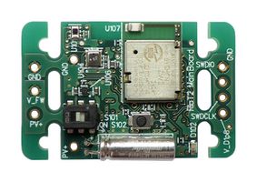 NISSHINBO MICRO DEVICES RIOT-002B Evaluation Board, OPT3004DNPR/BME280/LIS2DW12, MEMS Accelerometer/Temperature/Light Sensor, 3mAh