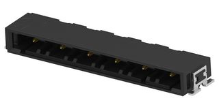 TE CONNECTIVITY 524235-E Pin Header, Wire-to-Board, 6.2 mm, 1 Rows, 6 Contacts, Surface Mount Right Angle, VolTron Series