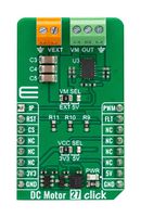 MIKROELEKTRONIKA MIKROE-5806 Add-On Board, DC Motor 27 Click, MikroE MikroBUS Compatible Development Boards