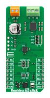 MIKROELEKTRONIKA MIKROE-5843 Add-On Board, Brushless 26 Click, MikroE MikroBUS Compatible Development Boards