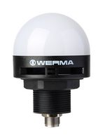 WERMA 240 520 01 Beacon, Multifunction, Multicolour, 85dB, 10Tone, 24VDC, IP65/IP69K, -20 to 50°C, 79mm H, 55mm Lens