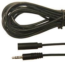MULTICOMP PRO MP-FCR719905 Audio / Video Cable Assembly, 3.5mm Stereo Jack Plug, 3.5mm Stereo Jack Socket, 16.4 ft, 5 m