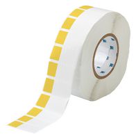 BRADY THT-64-427-3-YL Wire Marker, Self Laminating, Blank (No Legend), 25.4mm x 57.15mm, Vinyl, Yellow