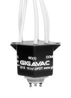 SENSATA / GIGAVAC G13 Power Relay, DPDT, 26.5 VDC, 10 A, G13 Series, Panel Mount, Non Latching