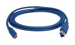 PICO TECHNOLOGY TA577 Test Cable Assembly, 1.8m Lg, Blue, USB Type-C to USB 3.1 Type-B Plug Cable