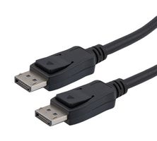 L-COM DP20Z-MM-BLK-2M Audio / Video Cable Assembly, DisplayPort Plug, DisplayPort Plug, 6.56 ft, 2 m, Black
