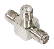 L-COM BA18 RF / Coaxial Adapter, SMA, Jack, SMA, Jack, Jack, Tee Adapter, 50 ohm