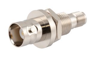 L-COM LCAD30027 RF / Coaxial Adapter, SMA, Jack, BNC, Jack, Straight Bulkhead Adapter, 50 ohm