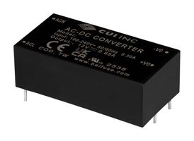 CUI PSKM-10G-5 AC/DC PCB Mount Power Supply (PSU), Medical, 1 Output, 10 W, 5 V, 2 A