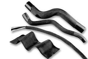 TE CONNECTIVITY - RAYCHEM HFT5000-40/20-0-FEC-5M HEATSHRINK, FABRIC, 40MM, BLACK, 5M