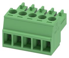 PHOENIX CONTACT 1840395 Pluggable Terminal Block, 3.5 mm, 5 Ways, 28 AWG, 16 AWG, 1.5 mm², Screw