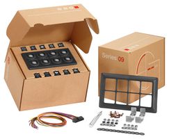 EAO 09-0A72.3362 Keypad, Design-In Kit, Rugged, BASIC, 09 Series, 2 x 4, 24 V