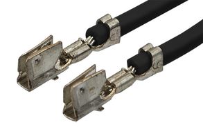 JST / JAPAN SOLDERLESS TERMINALS ASSHSSH28K254 Cable Assembly, Crimp Socket to Crimp Socket, 10 ", 254 mm, SH Series, Black