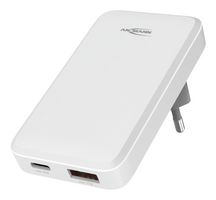 ANSMANN 1001-0174 AC/DC Power Supply, White, 2 Output, 65 W, 5 V, 3 A