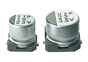 NICHICON UWT1H221MNL1GS SMD Aluminium Electrolytic Capacitor, Radial Can - SMD, 220 µF, 50 V, 2000 hours @ 85°C, Polar