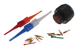 AMPHENOL AEROSPACE D38999/26WD97PN Circular Connector, MIL-DTL-38999 Series III, DS38999/26 Series, Straight Plug, 12 Contacts