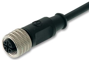 HIRSCHMANN EF123 PUR3X034L0200 50 LEAD, M12, 2M