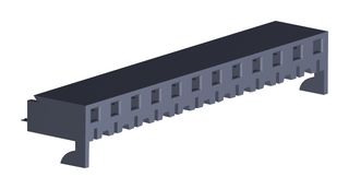 MOLEX 10-10-1123 PCB Receptacle, Board-to-Board, 5.08 mm, 1 Rows, 12 Contacts, Through Hole Mount, KK 3002