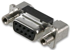TE CONNECTIVITY - AMP 3-1740194-2 D Sub Connector, DB9, Standard, Receptacle, AMPLIMITE HD-20 Series, 9 Contacts, DE, Solder