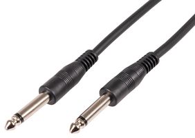 PRO SIGNAL PSG00069 LEAD 635MM MONO JACK PLUGPLUG 10M