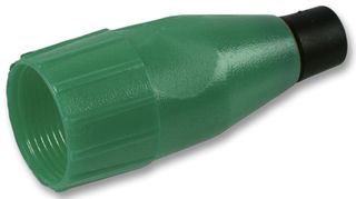 AMPHENOL SINE/TUCHEL AC-NUT-GRN Connector Backshell, Backshell, AC Series XLR Cable Connector, 180°