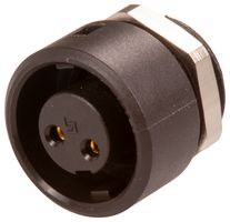 BINDER 09 0974 00 02 Circular Connector, Subminiature Circular Connector, 710 Series, Panel Mount Receptacle, 2 Contacts