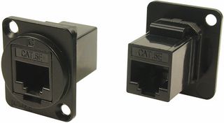 CLIFF ELECTRONIC COMPONENTS CP30220MB In-Line Adapter, Adaptor, In-Line, RJ45, RJ45, FT Series