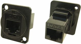 CLIFF ELECTRONIC COMPONENTS CP30222 In-Line Adapter, Adaptor, In-Line, RJ45, RJ45, FT Series