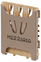 MOLEX 104224-0820 Memory Card Connector, Nano SIM, Push-Pull, 6 Contacts, Copper Alloy