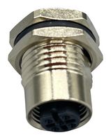 NORCOMP 859-B05-203R004 SENSOR CONN, M12, 5POS, RCPT, PANEL