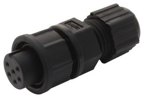 AMPHENOL LTW DC-02BFFB-LL7001. CIRCULAR CONNECTOR, 2POS, RCPT, CABLE