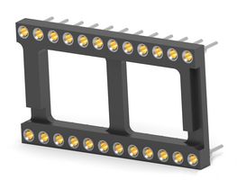 AMP - TE CONNECTIVITY 2-1571552-8 DIP SOCKET, 24POS, 2.54MM