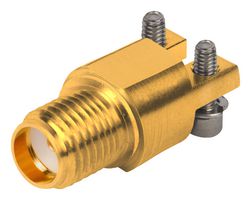 AMPHENOL SV MICROWAVE 2921-61778 RF COAX CONN, SMA JACK, 50 OHM, EDGE