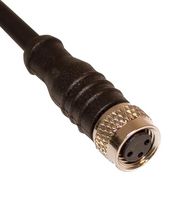 MUELLER ELECTRIC C83C01M002 CABLE ASSY, 3P M8 RCPT-FREE END, 6.6