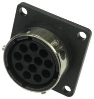 SOURIAU-SUNBANK / EATON UTG014-12S CIRCULAR CONNECTOR RECEPTACLE, SIZE 14,