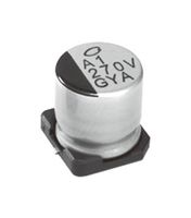 NICHICON GYA1E221MCQ1GS CAP, ALU ELEC, 220UF, 20%, 25V, SMD