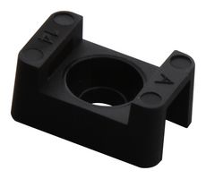 MULTICOMP PRO MP001695 CABLE TIE MOUNT, NYLON 6.6, 4.064MM, BLK