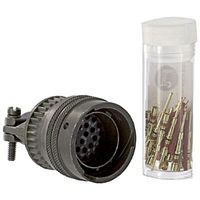 AMPHENOL INDUSTRIAL MS3126F16-26P. CIRCULAR CONNECTOR PLUG SIZE 16, 26 POSITION, CABLE