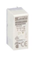 LOVATO ELECTRIC HR302CA110 MINIATURE RELAY, DPDT, 8A, 110VAC, TH