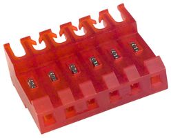 TE CONNECTIVITY - AMP 3-640601-6 WIRE-BOARD CONNECTOR RECEPTACLE, 6POS, 3