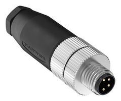 BANNER ENGINEERING BFW-M8M4-4X. SENSOR CONN, M8, RCPT, 4POS, CABLE