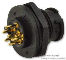 AMPHENOL LTW BD-06PMMP-LC7001. CIRCULAR CONNECTOR, PLUG, 6 POSITION, PANEL