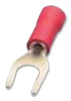 MCM 28-5983 TERMINAL, SPADE TONGUE, #8, 16AWG, RED